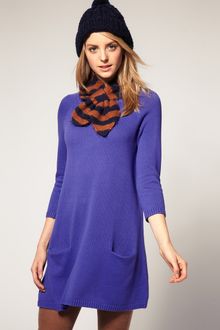 ASOS Collection Asos Knitted Dress with Pockets - Lyst