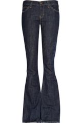 Current/Elliott The Low Bell Low-rise Flared Jeans