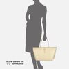 Ferragamo Metallic Leather Tote Bag in Gold - Lyst