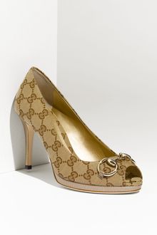 Gucci New Hollywood Platform Pump - Lyst
