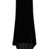 Marchesa Velvet Maxi Skirt in Black - Lyst