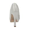 Badgley Mischka Julia  White Satin in White - Lyst