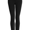 Dkny Pull On Leggings with Leather Panels in Black - Lyst