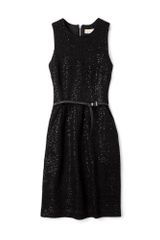 Michael by Michael Kors Crew Neck Dress with Belt