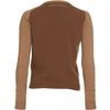 Rochas Two Tone Pullover in Beige (camel) - Lyst