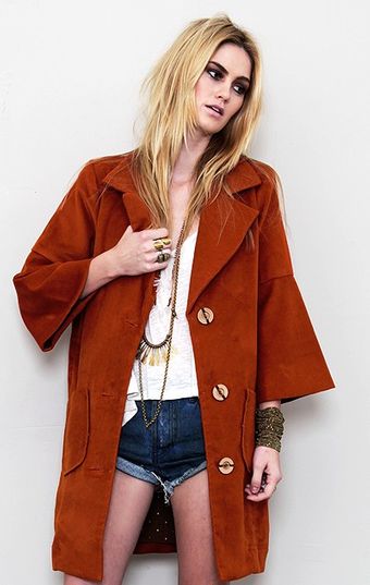 American Gold Santa Maria Coat - Lyst