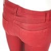 Current/elliott Stretch Lamb Leather Trousers “the Ankle Skinny” in Red (grey) - Lyst