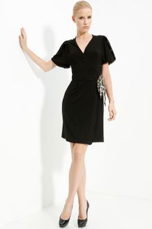 Just Cavalli Wrap Dress - Lyst