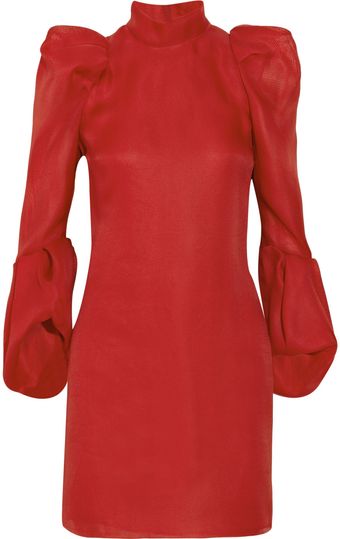 Lanvin Silk-gazar Dress - Lyst