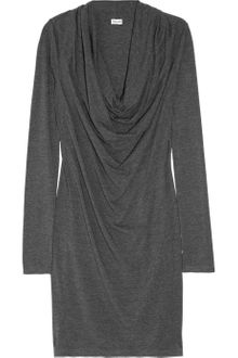 Splendid Cowl-neck Stretch-jersey Dress - Lyst