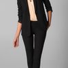 Vince Split Neck Blouse in Pink - Lyst