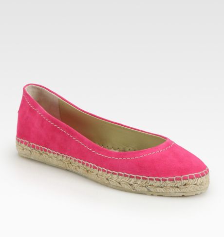 suede flat espadrilles
