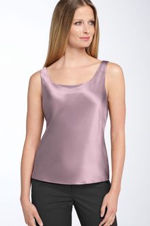 Lafayette 148 New York Charmeuse Tank - Lyst