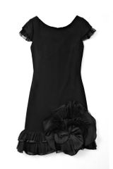 Notte By Marchesa Bateau Neck Silk Sheath Dress