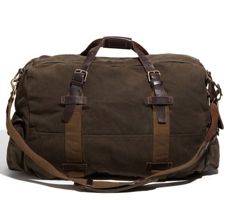 Polo Ralph Lauren Canvas Weekender Bag in Brown for Men (loden) | Lyst