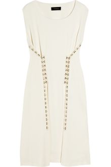 Thakoon Hook-embellished Stretch-twill Dress - Lyst