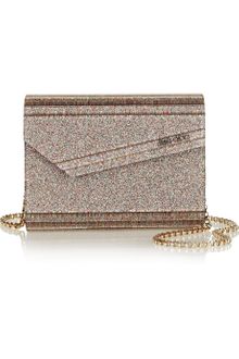 Jimmy Choo Candy Glitter Acrylic Clutch - Lyst