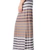 Splendid Gradient Stripe Maxi Skirt in Brown (pewter) - Lyst