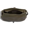 Burberry Calfskin Leather Crossbody Bag in Khaki (pebble) - Lyst