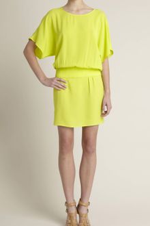Adam Lippes Silk Dolman Dress - Lyst