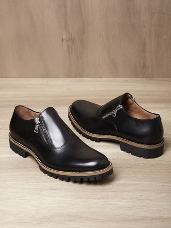 Dries Van Noten Mens Round Toe Zip Shoes - Lyst