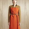 Dries Van Noten Womens Renee Coat in Orange - Lyst