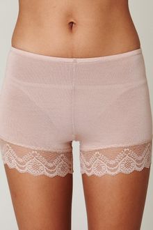 Free People Lace Trim Bike Shorts - Lyst