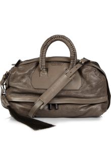 Helmut Lang Primal Two-tone Leather Shoulder Bag - Lyst