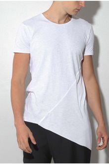 Unconditional Asymmetric Drape Panel Tee - Lyst