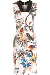 Balenciaga Canopee V-neck Dress