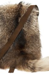 Balmain Raccoon Saddle Bag