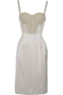 Bottega Veneta Bustier Dress - Lyst