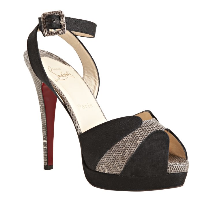 louboutin ankle heels