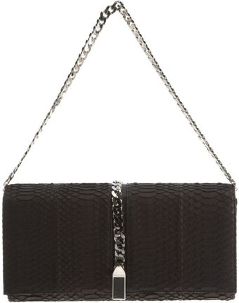 Christian Louboutin Catalina Watersnake Clutch - Lyst