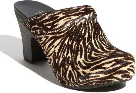dansko zebra clogs