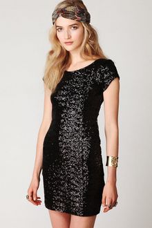 Free People Sequin Fever Bodycon Dress - Lyst