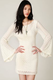 Free People Gypsy Lace Dress - Lyst