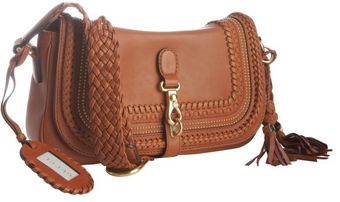 Gucci Burnt Orange Leather Handmade Medium Shoulder Bag - Lyst