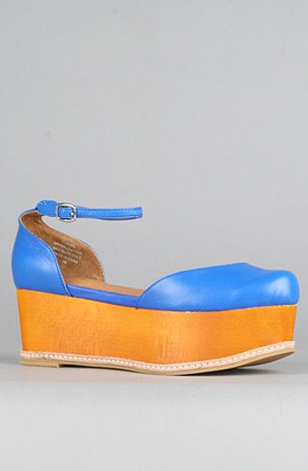 Jeffrey Campbell The Sue Bee Shoe in Neon Blue - Lyst