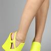 Jeffrey Campbell The Darian Shoe in Neon Yellow in Yellow - Lyst