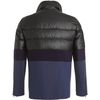 Mugler Quilted Puffer Jacket in Blue for Men (black) - Lyst