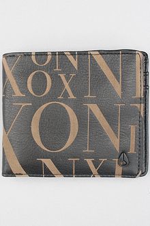 Nixon The Langdon Bi-fold Zip Wallet in Black - Lyst