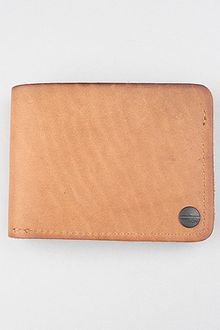 Nixon The Number Three Big Bill Bi-fold Wallet in Saddle & Black - Lyst