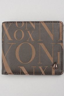 Nixon The Langdon Bi-fold Zip Wallet in Brown - Lyst