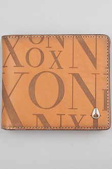 Nixon The Langdon Bi Fold Zip Wallet in Saddle - Lyst
