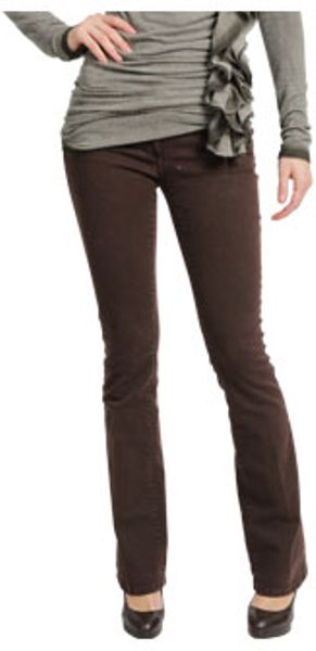 Patrizia Pepe Trousers in Brown - Lyst