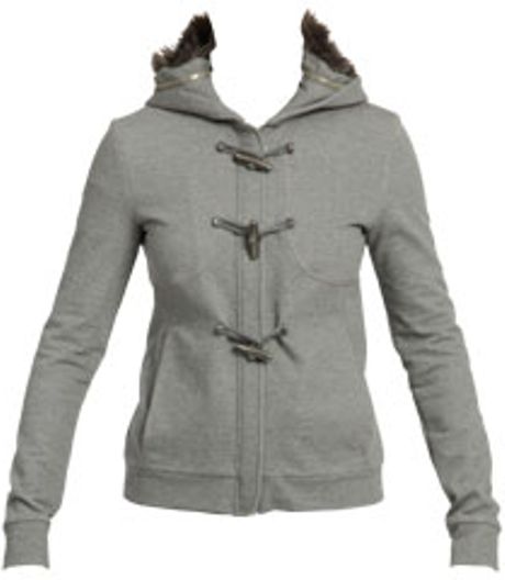 Patrizia Pepe Cardigan in Gray (melange grey) - Lyst