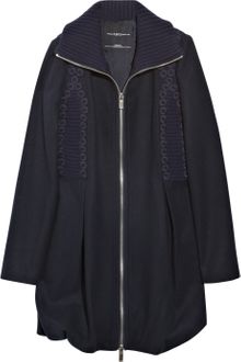 Pringle 1815 Embroidered Wool-blend Coat - Lyst