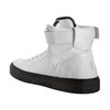 Yves Saint Laurent White Leather Dynasty High Top Sneakers in White for Men - Lyst