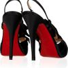 Christian Louboutin Pour Monsieur 120 Satin Sandals in Black - Lyst